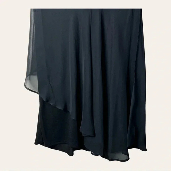 0006. Converse ONE STAR TANK TOP SHEER LAYER ON TOP BLACK SIZE MEDIUM - Picture 6 of 9